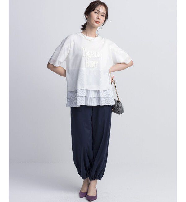 組曲「シャツコンビティアード カットソー」|Tシャツ・カットソー|