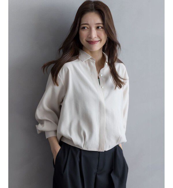 組曲「バウンディングシャーティングカシュクール ブラウス」|シャツ・ブラウス|