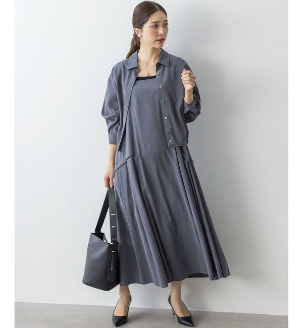 組曲「バウンディングシャーティングカシュクール ブラウス」|シャツ・ブラウス|