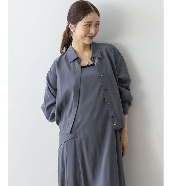 組曲「バウンディングシャーティングカシュクール ブラウス」|シャツ・ブラウス|