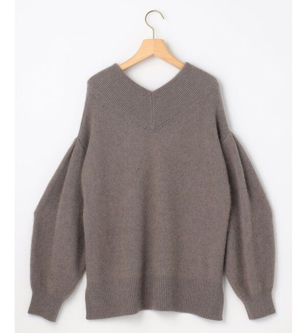 組曲「フラッフィーファーＶネック ニット」|ニット・セーター|