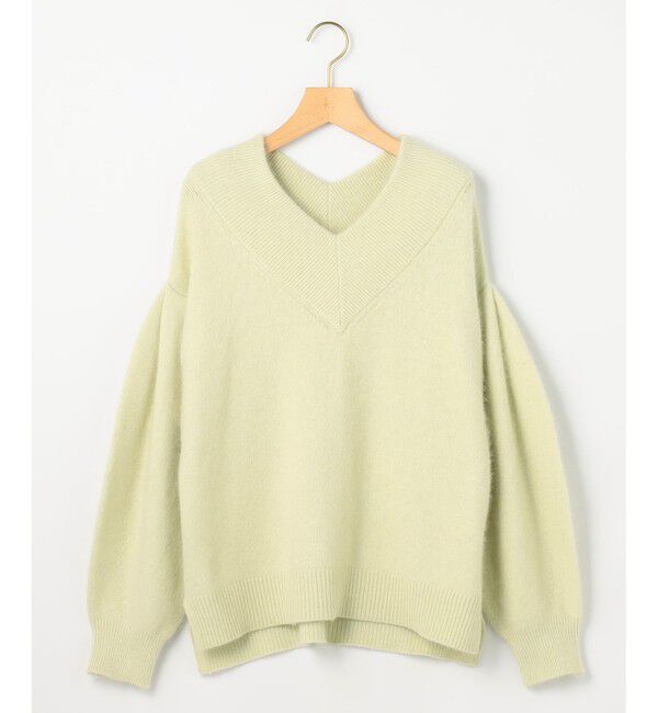 組曲「フラッフィーファーＶネック ニット」|ニット・セーター|
