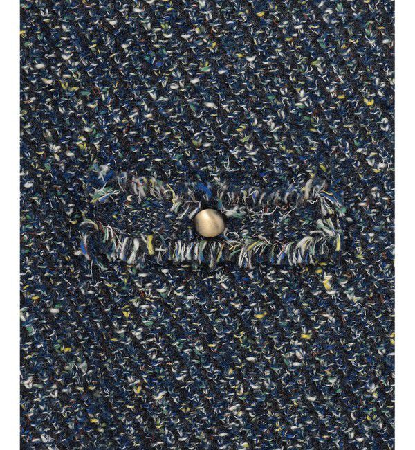 自由区「ミックスツイードニット  ベスト」|ベスト・ジレ|