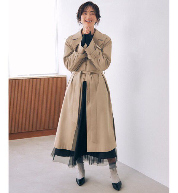 自由区「【洗える】4WAYトレンチ コート」|トレンチコート|