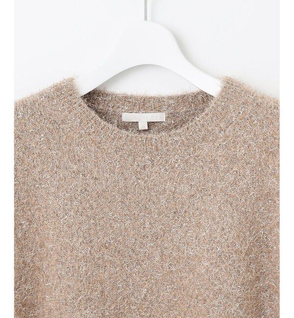 自由区「【洗える】フェザーラメ ベスト」|ベスト・ジレ|