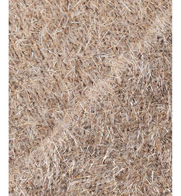 自由区「【洗える】フェザーラメ ベスト」|ベスト・ジレ|