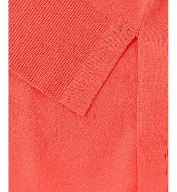 自由区「【接触冷感・UVカット】クレープストレッチプルオーバー ニットⅡ」|ニット・セーター|