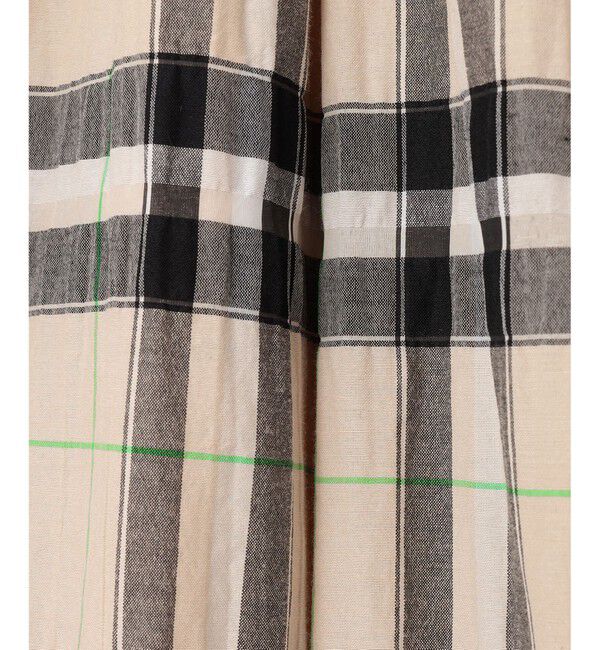 自由区「シアーブライトチェック スカート」|スカート|