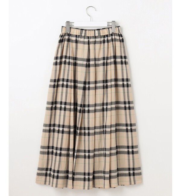 自由区「シアーブライトチェック スカート」|スカート|