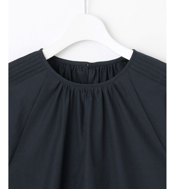 自由区「【カタログ掲載】シアーソフトシャンブレークロップド丈 ブラウス」|シャツ・ブラウス|