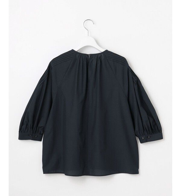 自由区「【カタログ掲載】シアーソフトシャンブレークロップド丈 ブラウス」|シャツ・ブラウス|