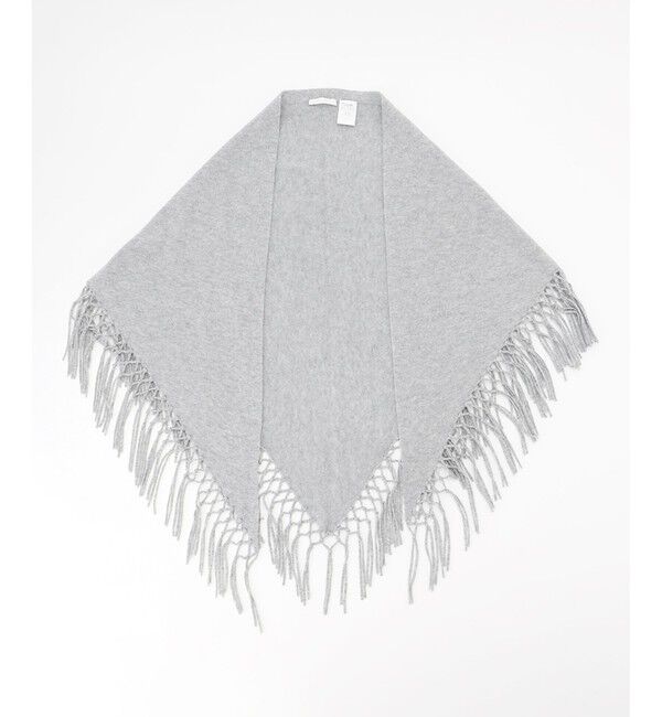 自由区「【SHIHOさん着用】ファインウールカシミヤフリンジ ストール」|ストール|