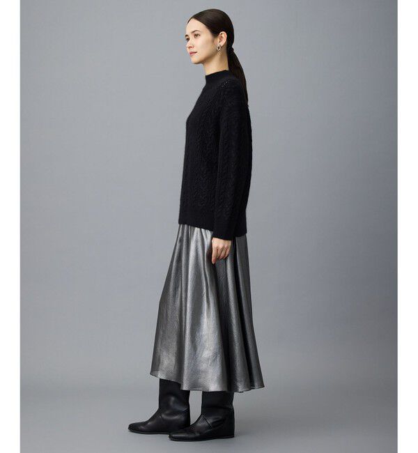 自由区「【カタログ掲載】シャイニーギャザー スカート」|スカート|