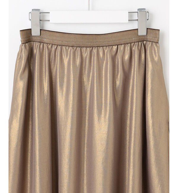 自由区「【カタログ掲載】シャイニーギャザー スカート」|スカート|