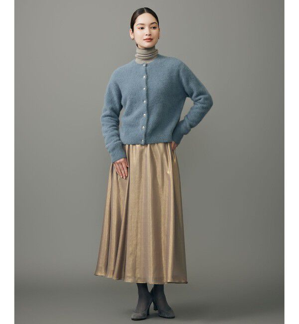 自由区「【カタログ掲載】シャイニーギャザー スカート」|スカート|