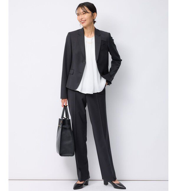 23区「【セットアップ対応】ラフィーネウール 二つ釦 ジャケット」|テーラードジャケット|