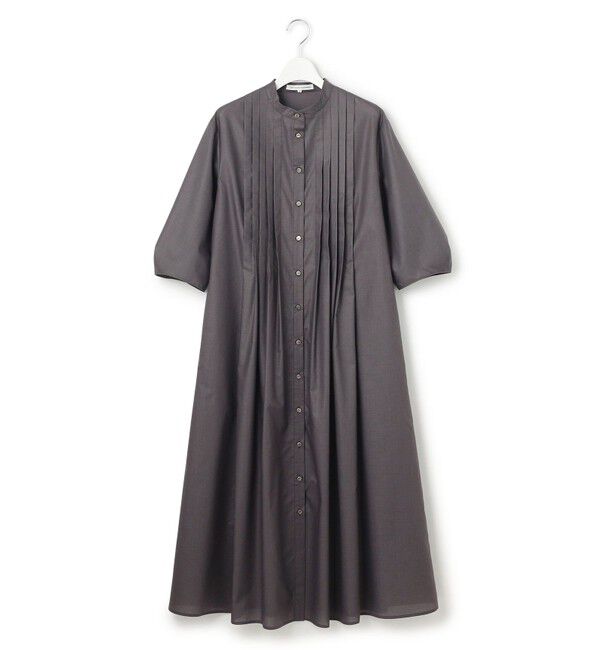23区「【洗える】ラスターローン フロントタック ワンピース」|ワンピース|