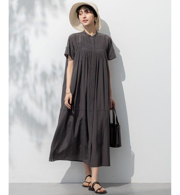 23区「【接触冷感/速乾性/洗える】エアリーブライトローン ワンピース」|ワンピース|
