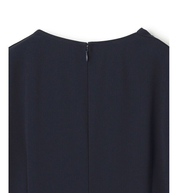 BEIGE,「【洗える】CINDY / Vネックハーフスリーブワンピース」|ワンピース|