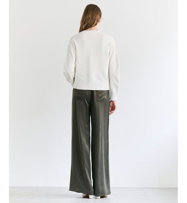 BEIGE,「HELIODOR / マリンボタンクロップドカーディガン」|ニット・セーター|