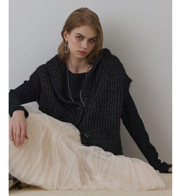 Diagram「ラメニットベスト」|ベスト・ジレ|