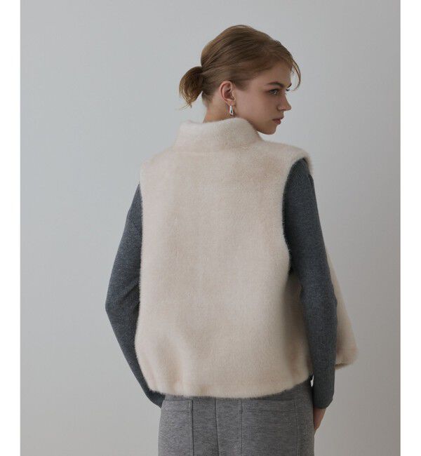 Diagram「フェイクミンクベスト」|ベスト・ジレ|