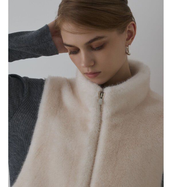 Diagram「フェイクミンクベスト」|ベスト・ジレ|