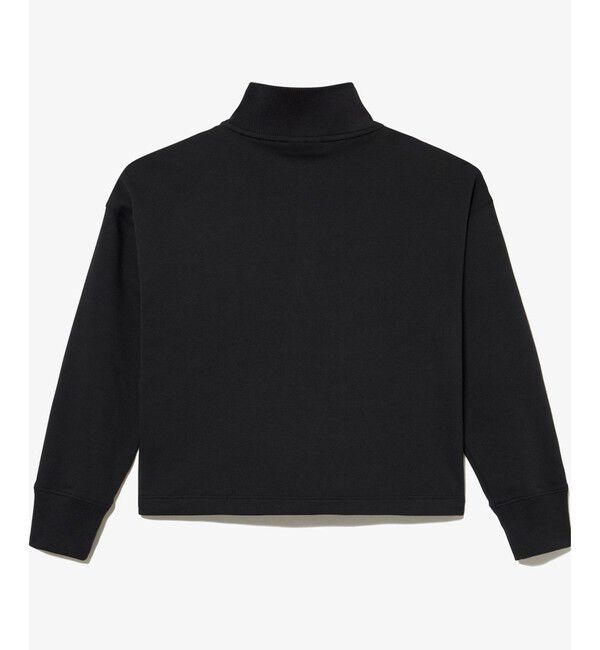 LACOSTE「接触冷感 吸水速乾 COOL MAX クールマックス クロップド ハーフジップスウェット トレーナー」|スウェット・ジャージ|