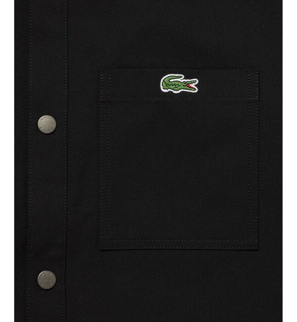 LACOSTE「防風 撥水 裾ドロストコード シャツジャケット」|シャツ・ブラウス|