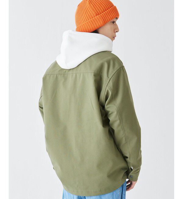 LACOSTE「防風 撥水 裾ドロストコード シャツジャケット」|シャツ・ブラウス|