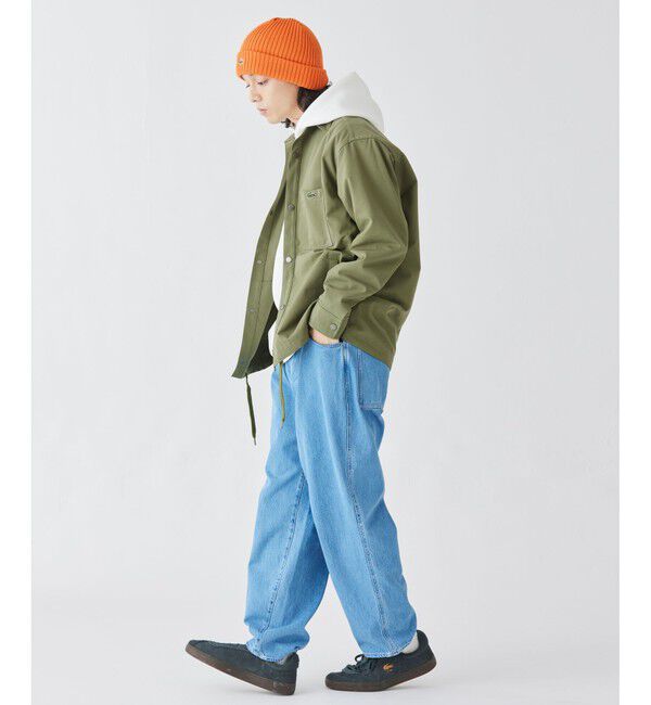 LACOSTE「防風 撥水 裾ドロストコード シャツジャケット」|シャツ・ブラウス|