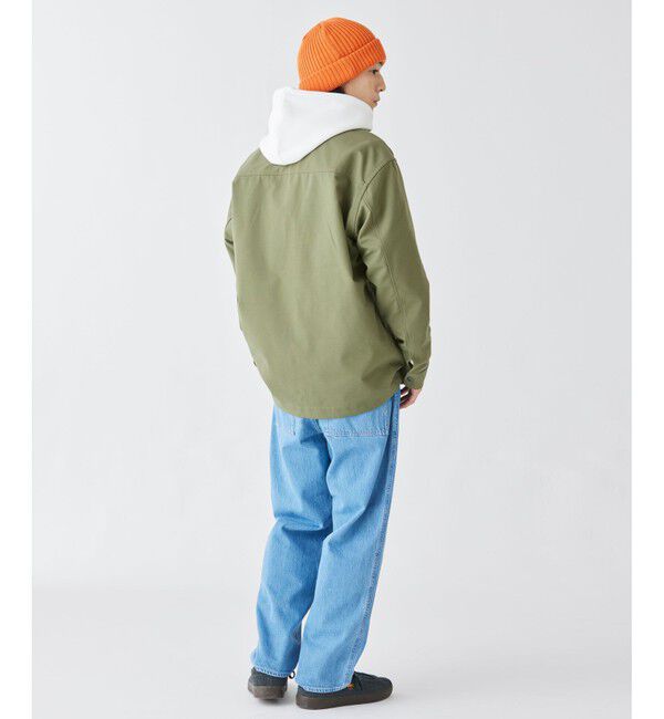 LACOSTE「防風 撥水 裾ドロストコード シャツジャケット」|シャツ・ブラウス|