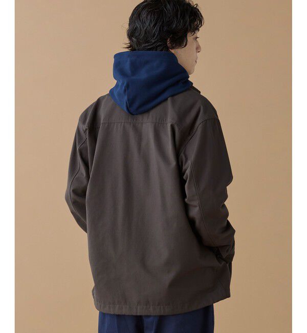 LACOSTE「防風 撥水 裾ドロストコード シャツジャケット」|シャツ・ブラウス|