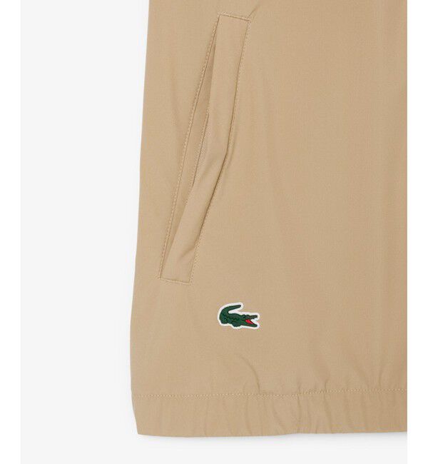 LACOSTE「半袖ゴルフウィンドブレイカー」|ブルゾン・スタジャン|