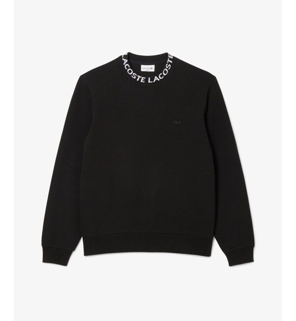 LACOSTE「ジャカードネッククルーネックスウェット」|スウェット・ジャージ|