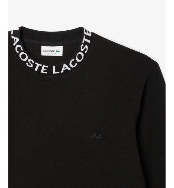 LACOSTE「ジャカードネッククルーネックスウェット」|スウェット・ジャージ|