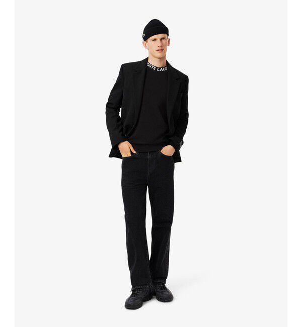 LACOSTE「ジャカードネッククルーネックスウェット」|スウェット・ジャージ|