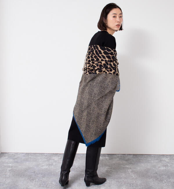 NOLLEY'S「【manipuri/ マニプリ】ウールマテリアルイメージストール」|ストール|