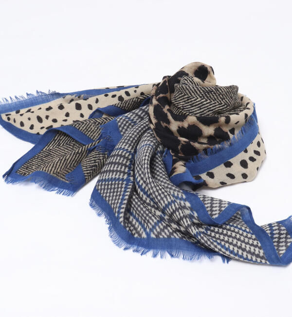 NOLLEY'S「【manipuri/ マニプリ】ウールマテリアルイメージストール」|ストール|