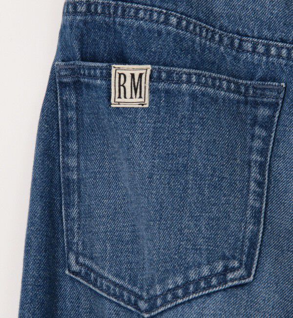 Rie Miller「【RM denim】スリットフレアハイウエストデニム」|デニム|