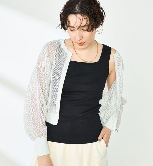NOLLEY'S sophi「2WAYベアテレコタンクトップ」|タンクトップ|