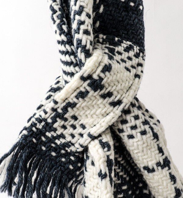 NOLLEY'S goodman「【John Branigan/ジョン・ブラニガン】別注ニットクロスマフラー24」|マフラー|