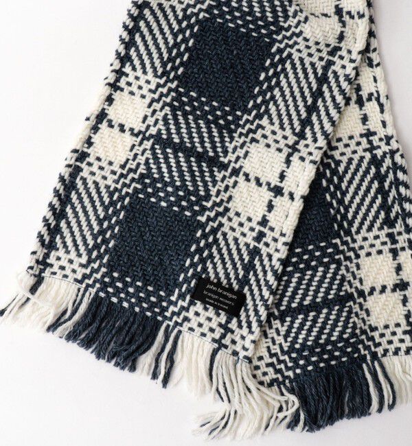 NOLLEY'S goodman「【John Branigan/ジョン・ブラニガン】別注ニットクロスマフラー24」|マフラー|