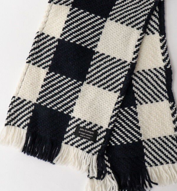 NOLLEY'S goodman「【John Branigan/ジョン・ブラニガン】別注ニットクロスマフラー24」|マフラー|