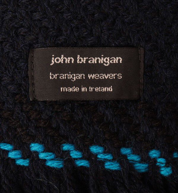 NOLLEY'S goodman「【John Branigan/ジョン・ブラニガン】別注ニットクロスマフラー24」|マフラー|