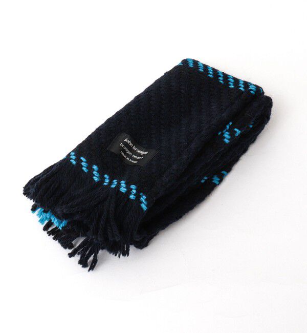 NOLLEY'S goodman「【John Branigan/ジョン・ブラニガン】別注ニットクロスマフラー24」|マフラー|