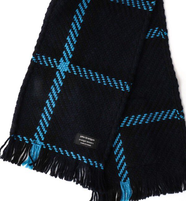 NOLLEY'S goodman「【John Branigan/ジョン・ブラニガン】別注ニットクロスマフラー24」|マフラー|