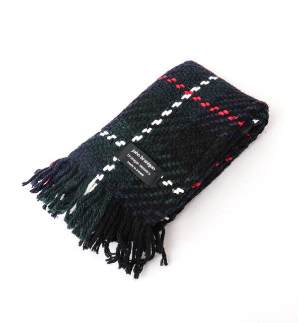 NOLLEY'S goodman「【John Branigan/ジョン・ブラニガン】別注ニットクロスマフラー24」|マフラー|