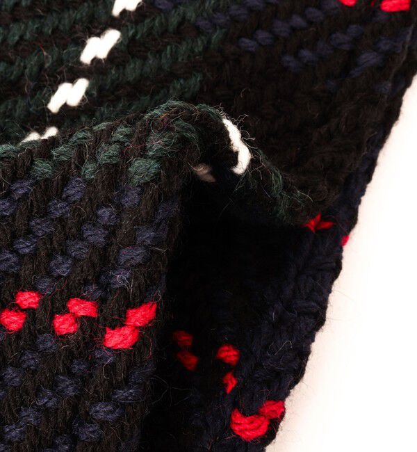 NOLLEY'S goodman「【John Branigan/ジョン・ブラニガン】別注ニットクロスマフラー24」|マフラー|