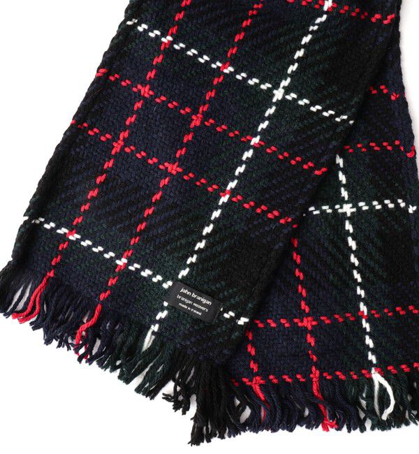 NOLLEY'S goodman「【John Branigan/ジョン・ブラニガン】別注ニットクロスマフラー24」|マフラー|